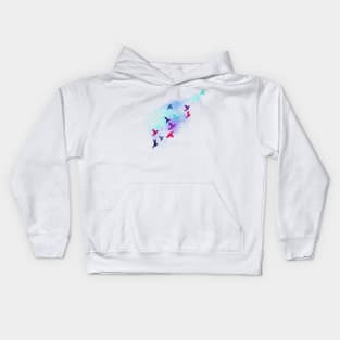 Papers Birds Kids Hoodie